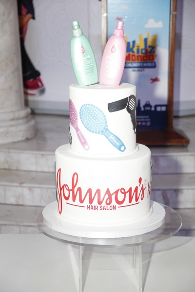 Launching of Johnson's Kids Hair Salon at KidzMondo